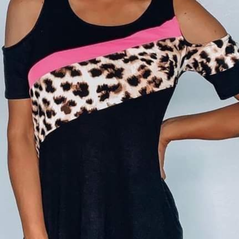Cold shoulder top